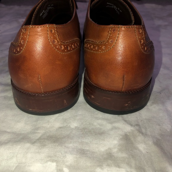 Cole Haan Wing-Tipped Lace Up Shoes - Picture 3 of 8